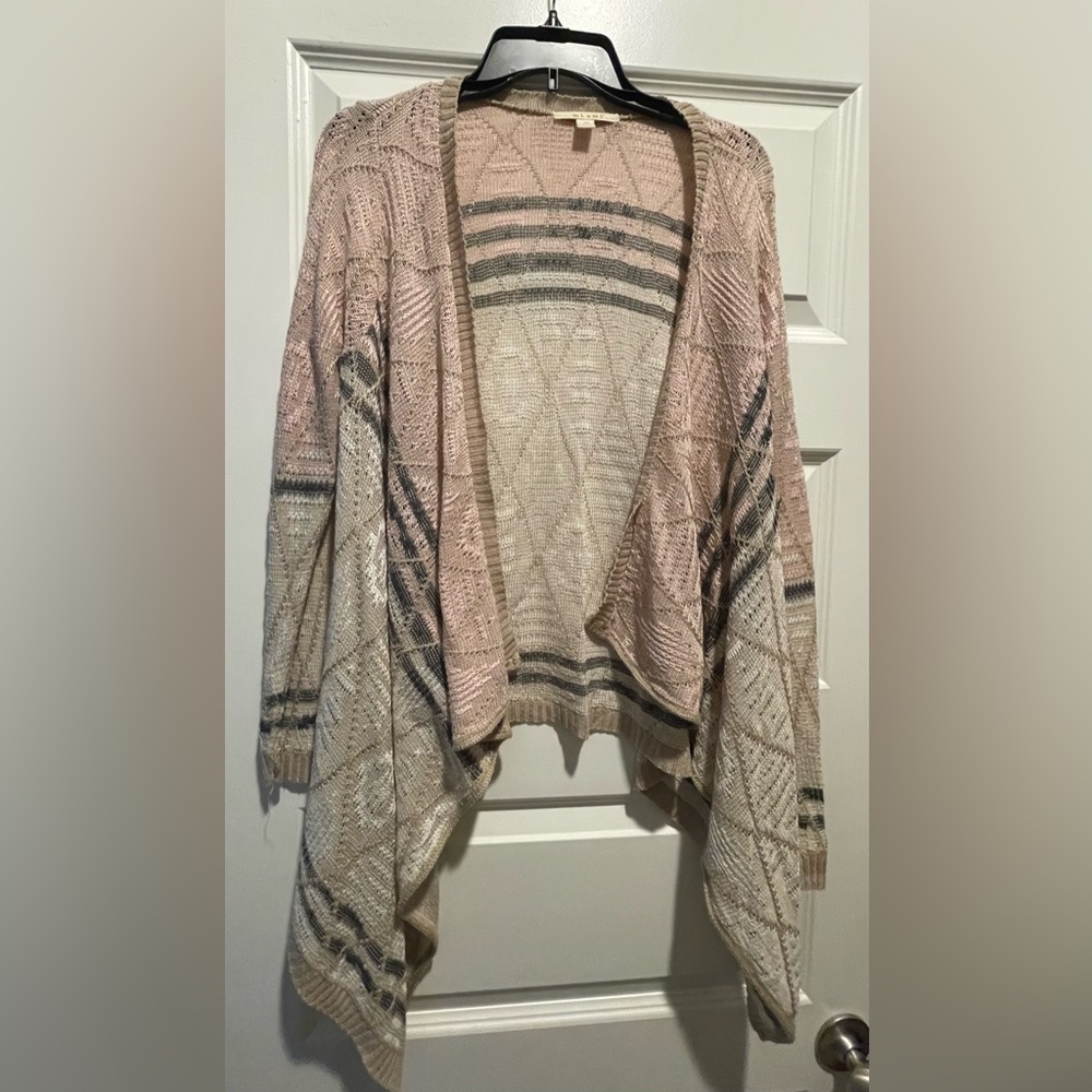 MIAMI Women's Multi-Color Open Front Sweater